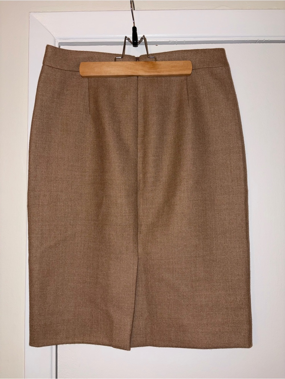 J. Crew Camel Brown Pencil Skirt - Picture 2 of 3